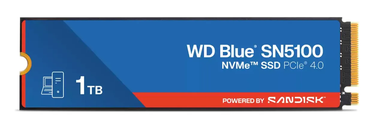 WD Blue 1 Tt M.2 PCIe 3.0 NVMe