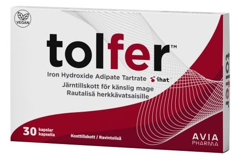 Tolfer rautavalmiste (IHAT) 30 mg 30 kaps