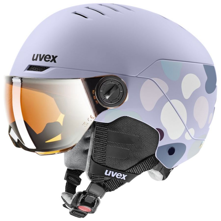 Uvex Rock JR Visor liila