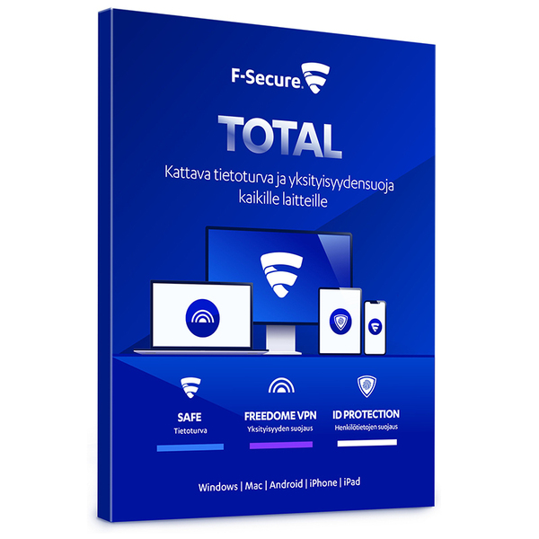F-Secure TOTAL 12 kk / 7 laitetta